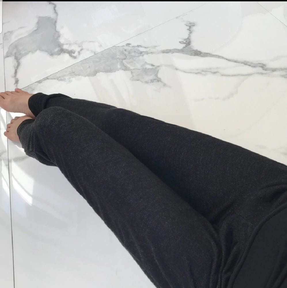 Charcoal Slinky Joggers